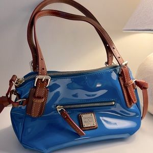 Y2K Bright Blue Dooney and Burke Vintage Shoulder Bag